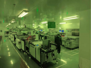 Triple-machine solder mask printing machine